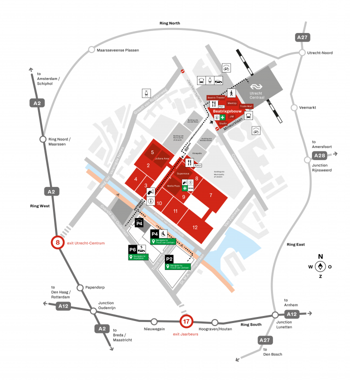 Jaarbeurs Map